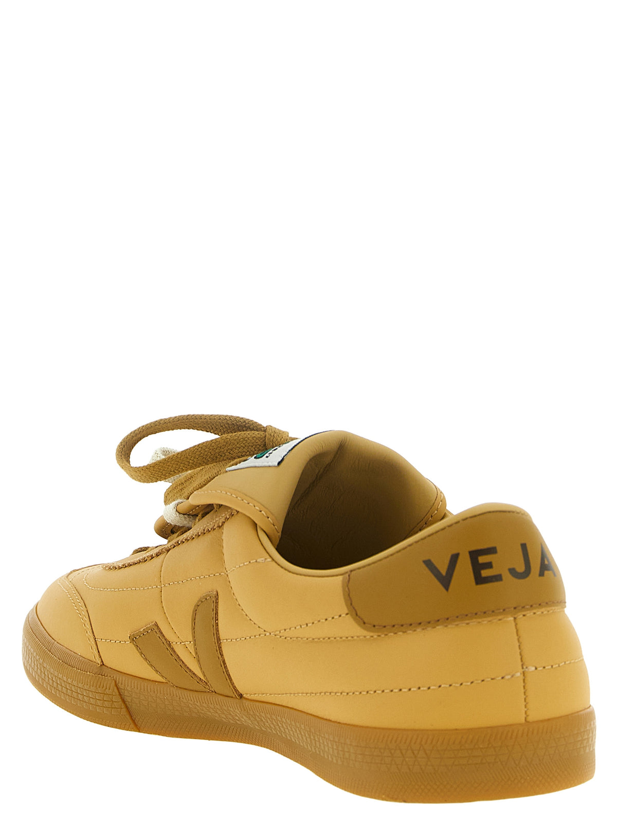 Veja Panenka Beige Leather Athletic Sneakers