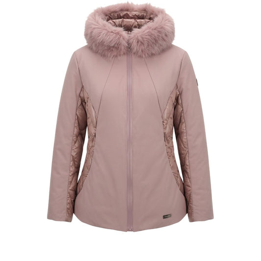 Baldinini Trend Pink Nylon Women Jacket