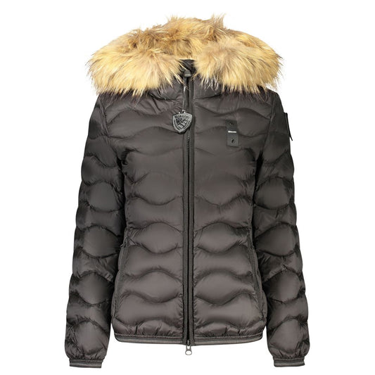 Blauer Black Polyamide Women's Jacket