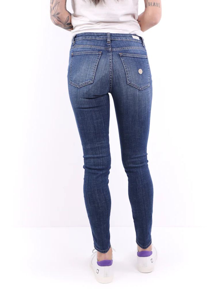 Don The Fuller Blue Cotton Jeans Denim