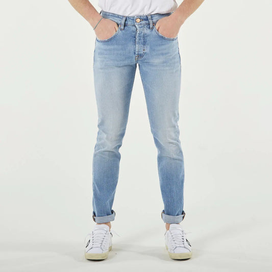 Don The Fuller Blue Cotton Jeans Denim