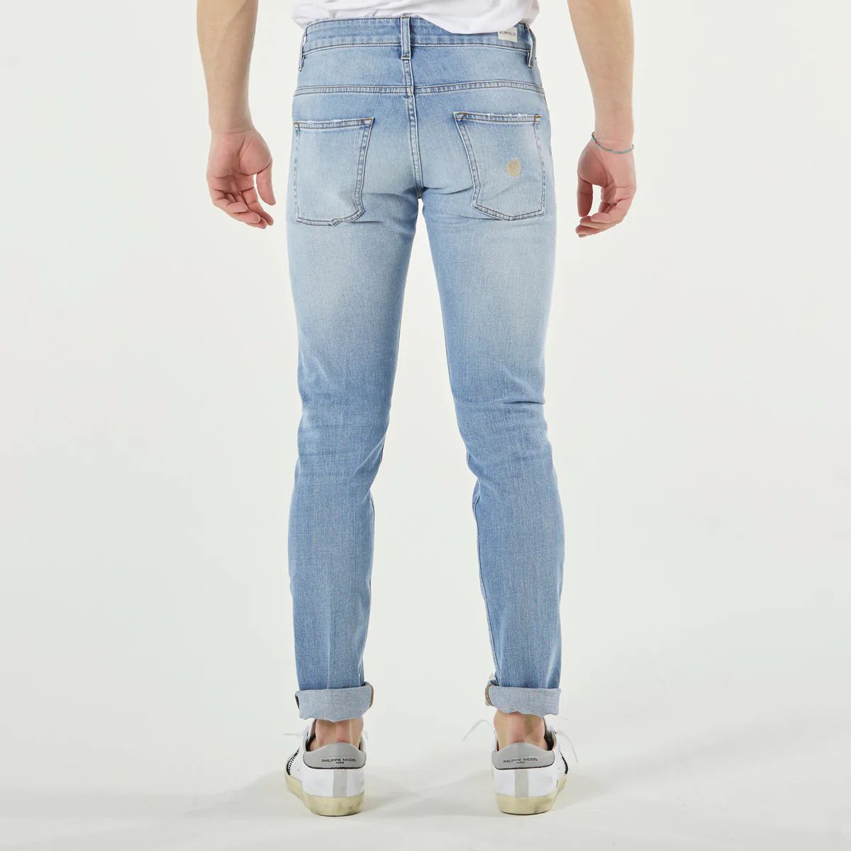 Don The Fuller Blue Cotton Jeans Denim