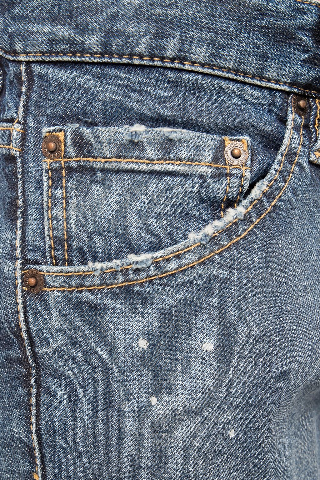 Dsquared² Blue Cotton Jeans Denim