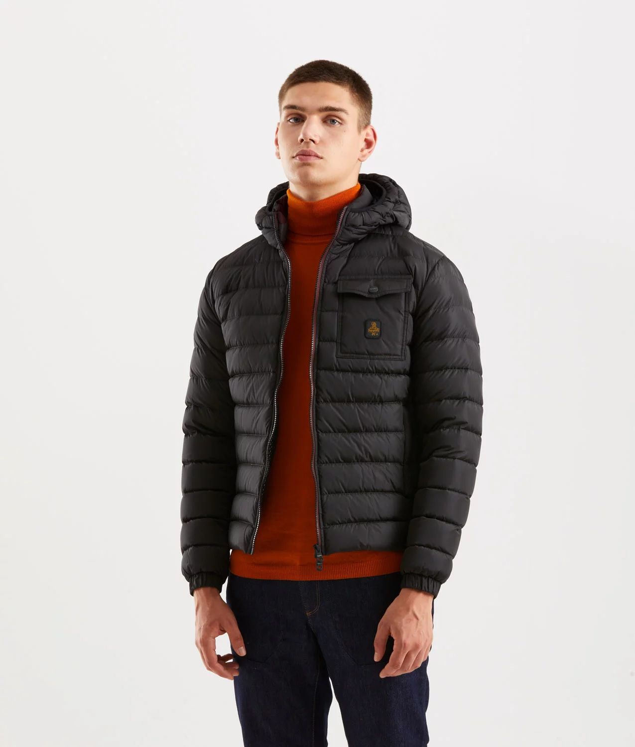 Refrigiwear Black Nylon Men's Jacket