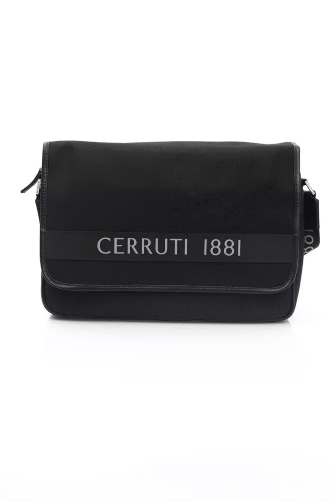 Cerruti 1881 Black Nylon Crossbody Bag