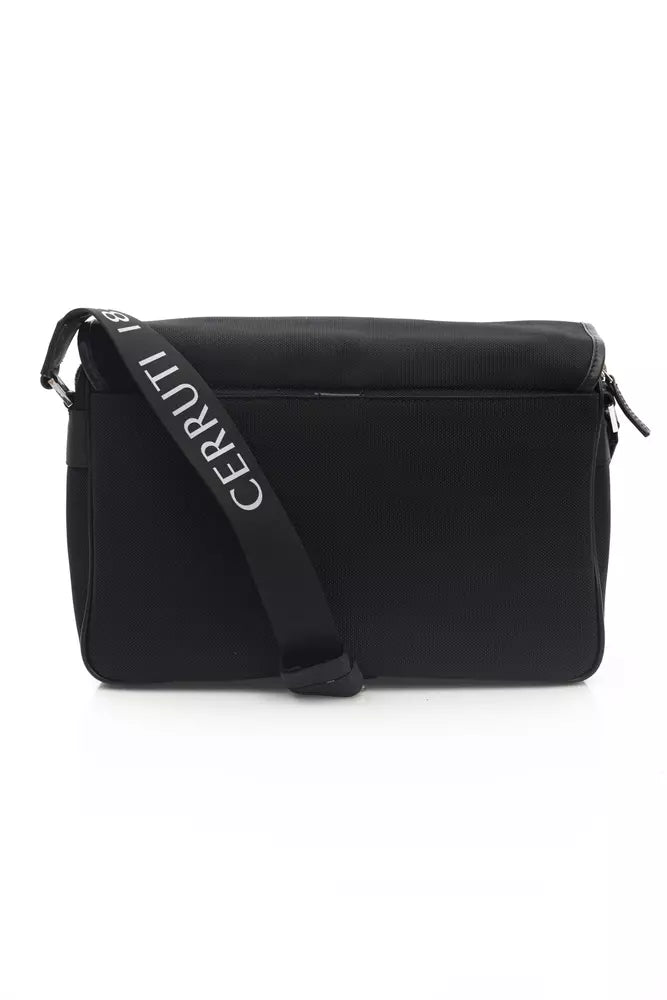 Cerruti 1881 Black Nylon Crossbody Bag