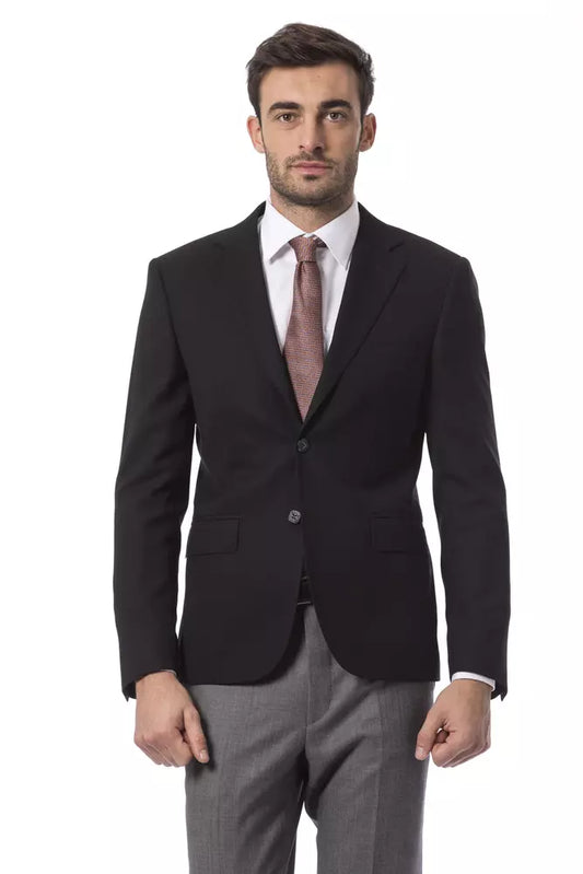 Billionaire Italian Couture Black Wool Suits & Blazer