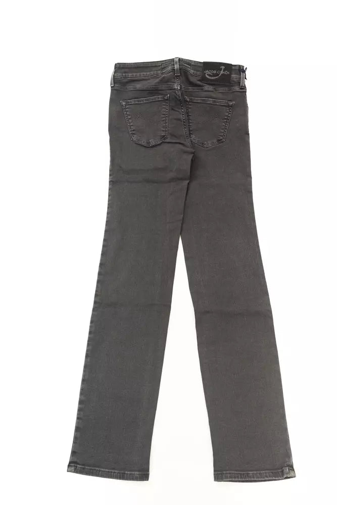 Jacob Cohen Black Cotton Jeans Denim