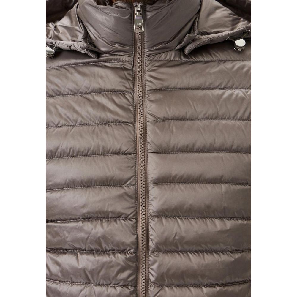 Add Gray Polyamide Men Jacket