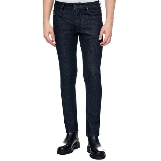 Jacob Cohen Blue Cotton Jeans Denim