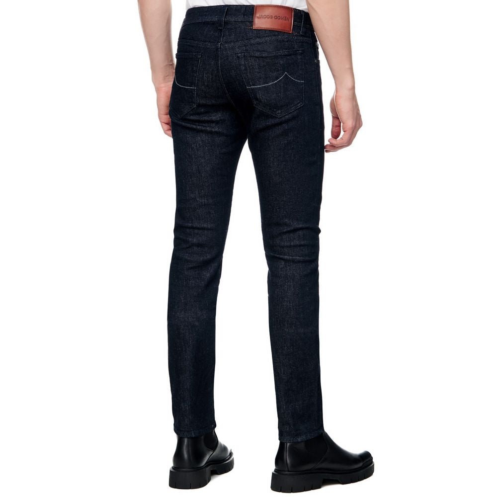 Jacob Cohen Blue Cotton Jeans Denim