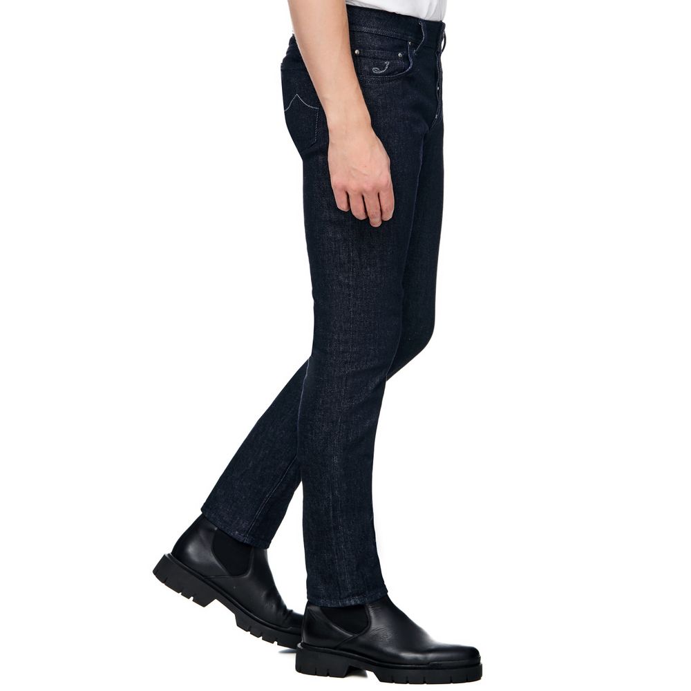 Jacob Cohen Blue Cotton Jeans Denim