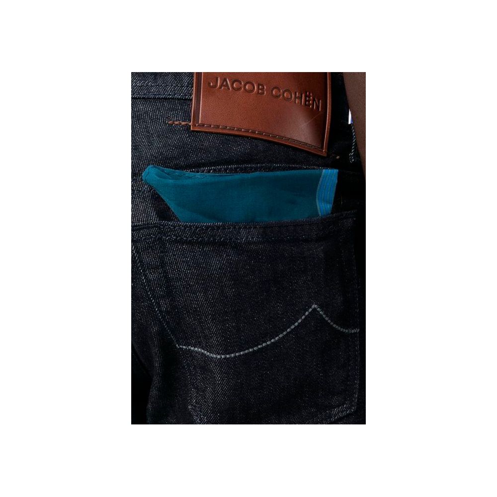 Jacob Cohen Blue Cotton Jeans Denim