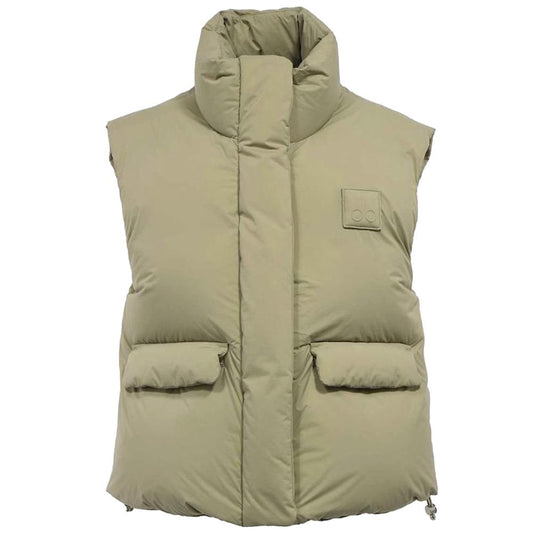 Moose Knuckles Green Nylon Women Vest
