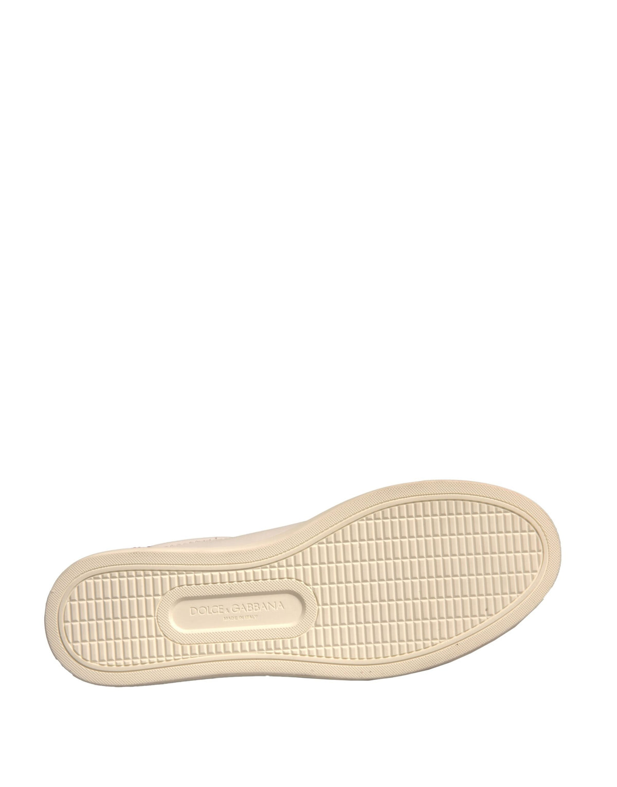 Dolce & Gabbana Weiße Low-Top-Sneaker aus Wildleder