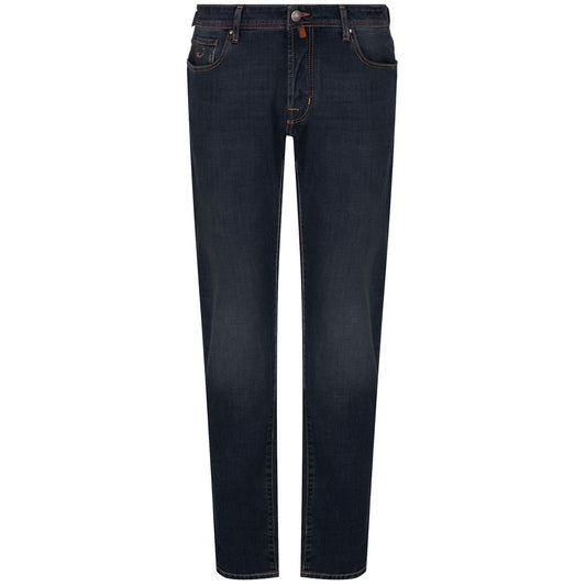 Jacob Cohen Blue Cotton Jeans Denim