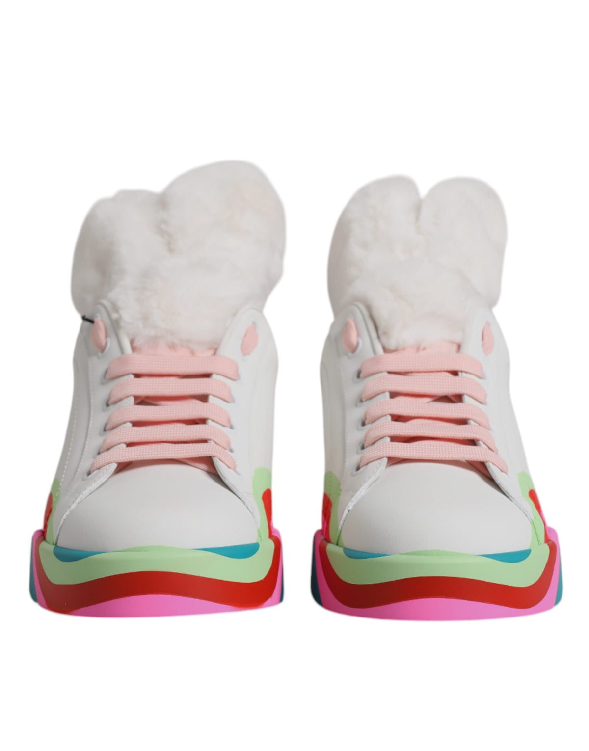 Dolce & Gabbana Mehrfarbige Low Top Trainer Sneaker Schuhe