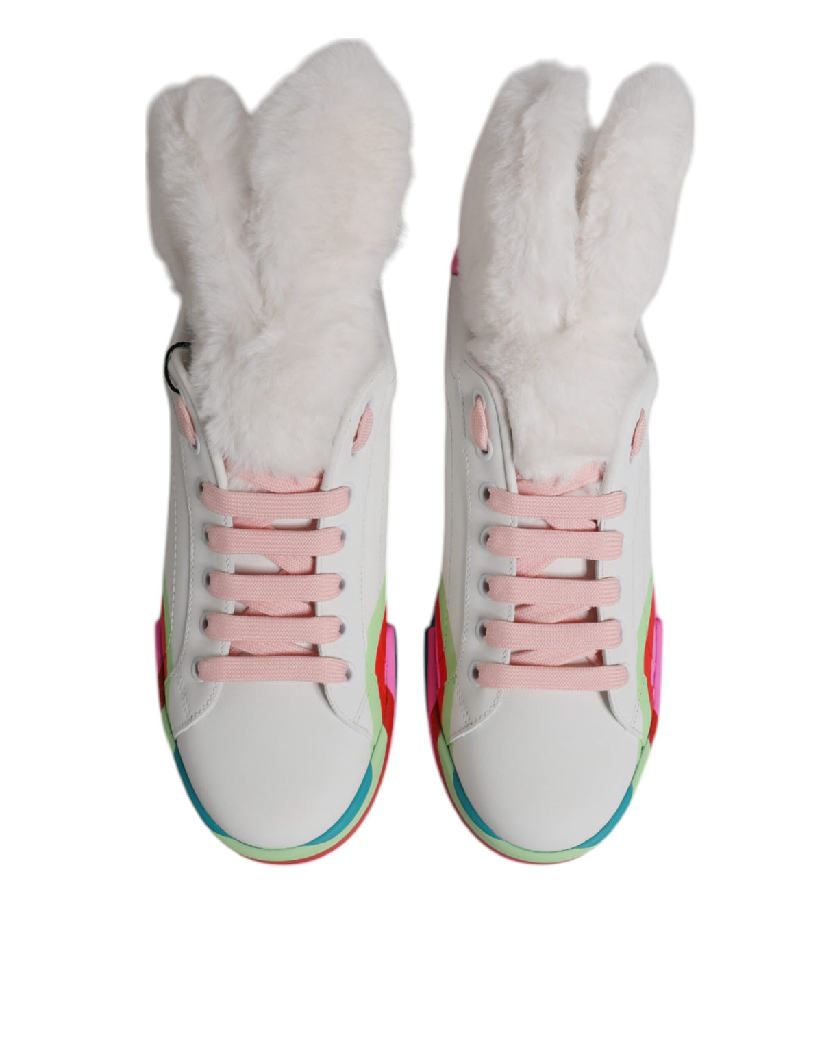 Dolce & Gabbana Mehrfarbige Low Top Trainer Sneaker Schuhe