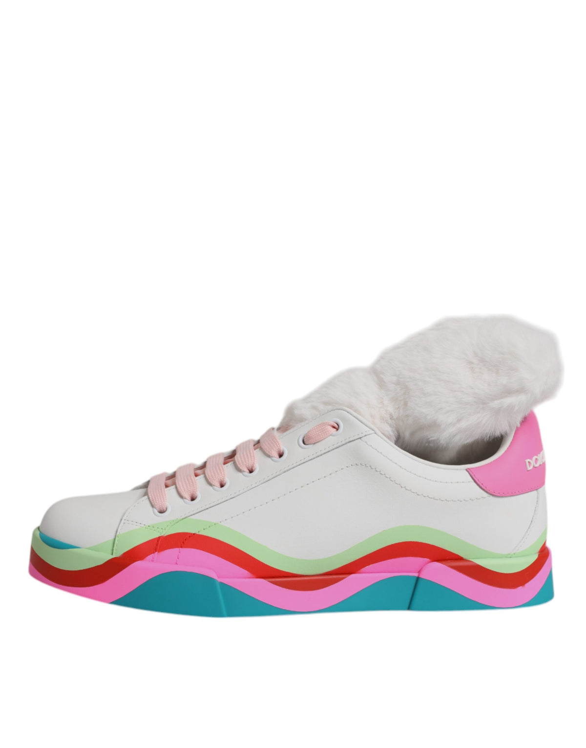 Dolce & Gabbana Mehrfarbige Low Top Trainer Sneaker Schuhe