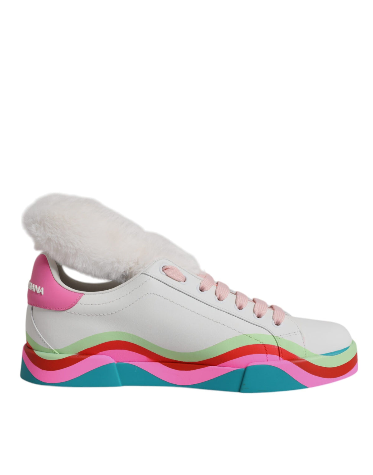 Dolce & Gabbana Mehrfarbige Low Top Trainer Sneaker Schuhe