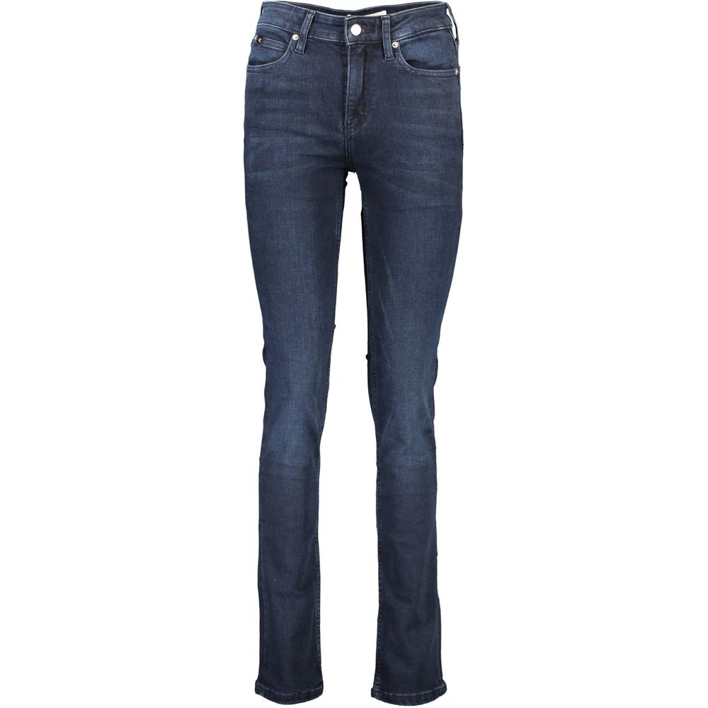 Calvin Klein Blue Cotton Jeans Denim
