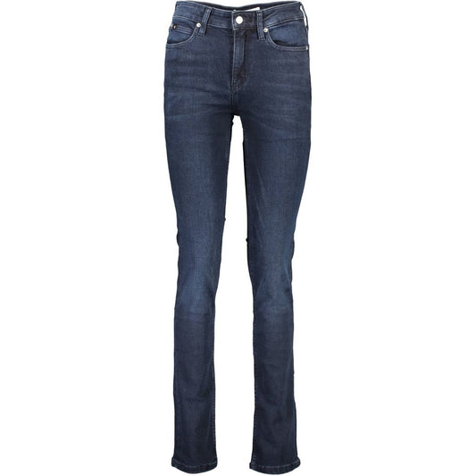 Calvin Klein Blue Cotton Jeans Denim