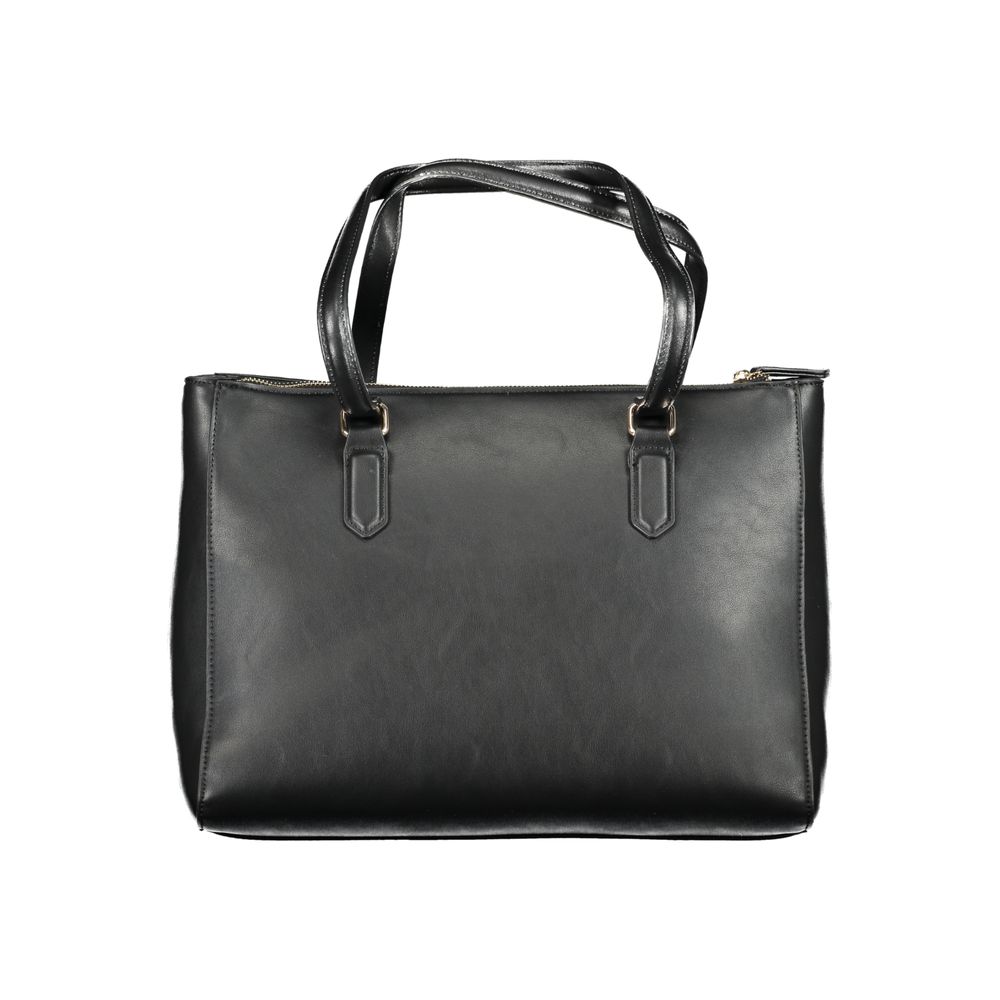 Mario Valentino Schwarze Handtasche aus Polyurethan für Damen