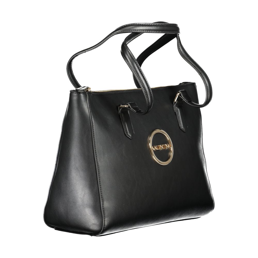Mario Valentino Schwarze Handtasche aus Polyurethan für Damen