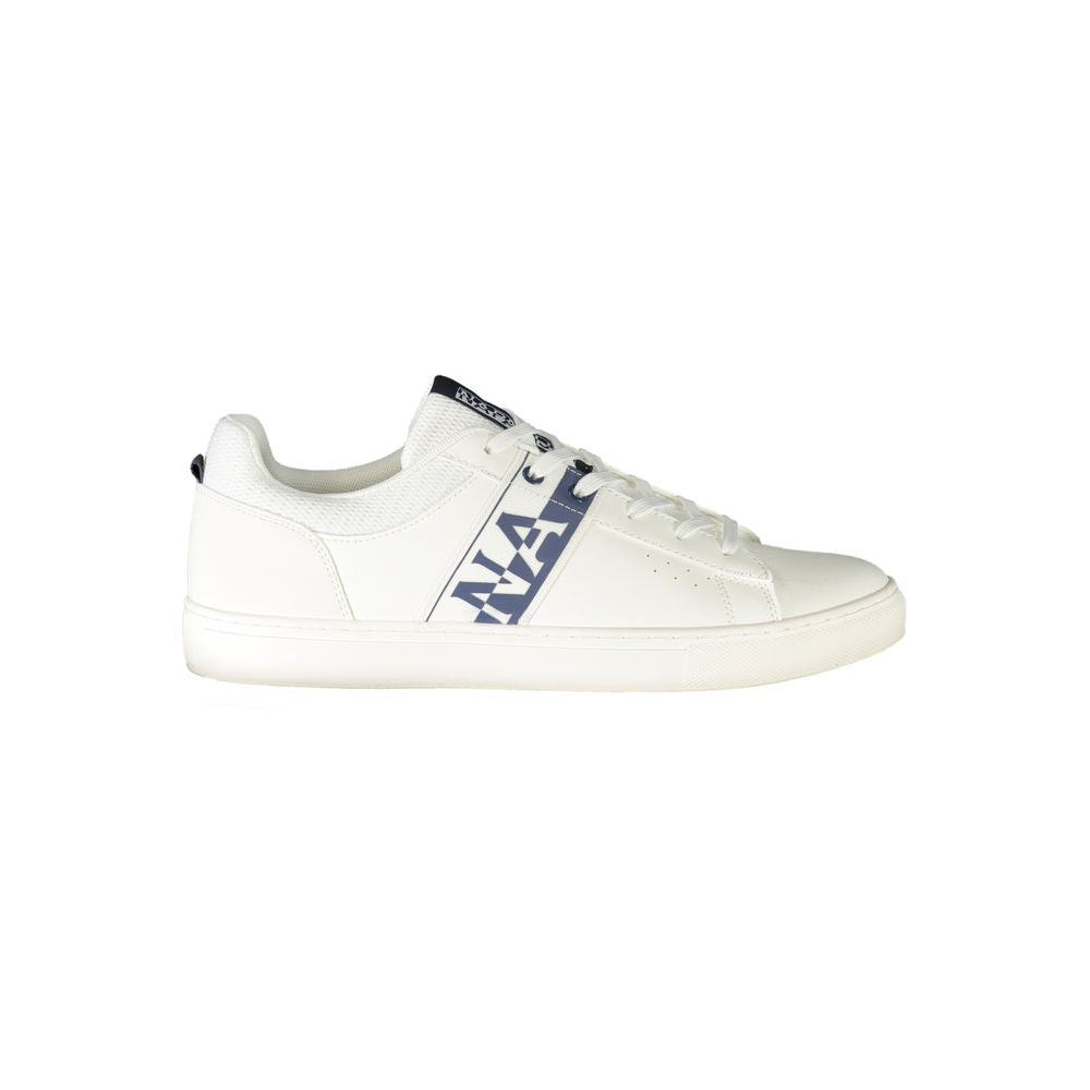 Napapijri Herren Sneaker aus weißem Leder