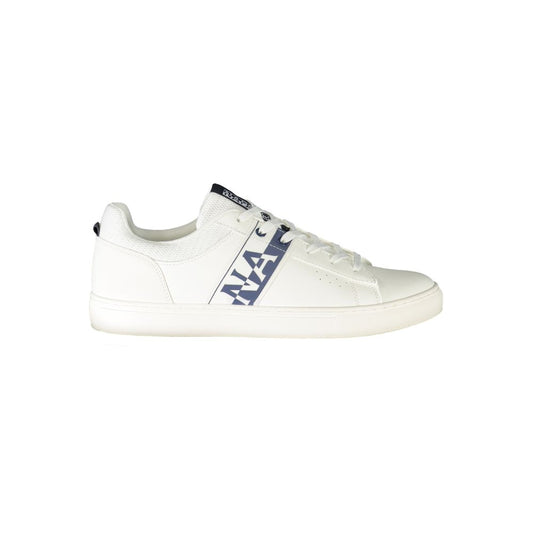 Napapijri Herren Sneaker aus weißem Leder