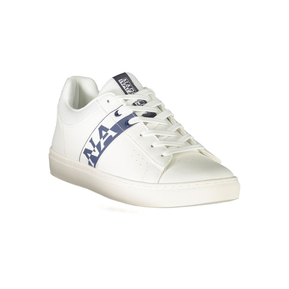 Napapijri Herren Sneaker aus weißem Leder