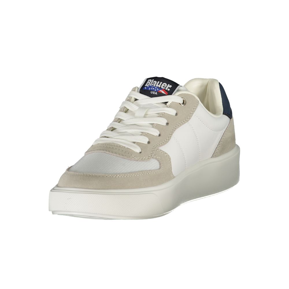 Blauer Bianco Polyurethane Men's Sneaker