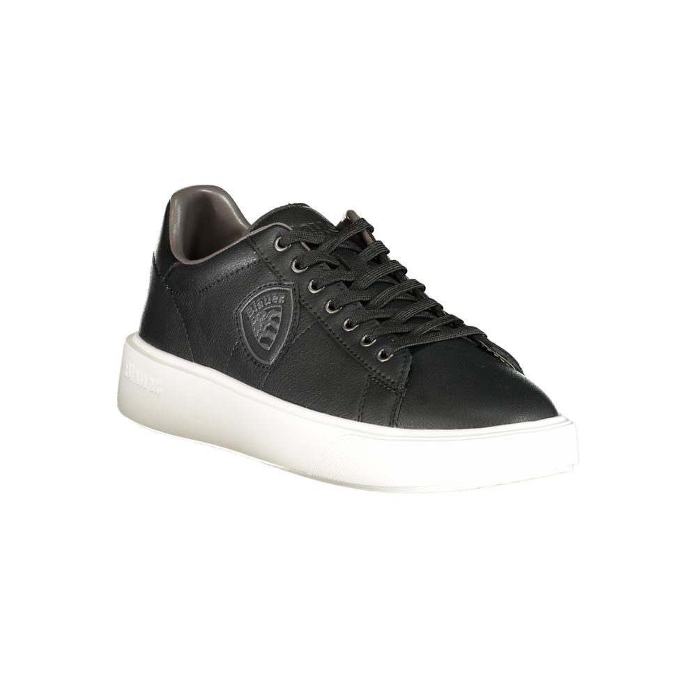 Blauer Black Polyurethan Herren-Sneaker
