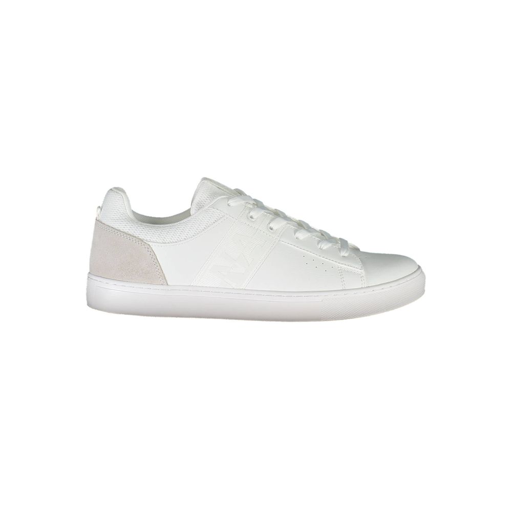 Napapijri Weiße Leder-Herren-Sneaker
