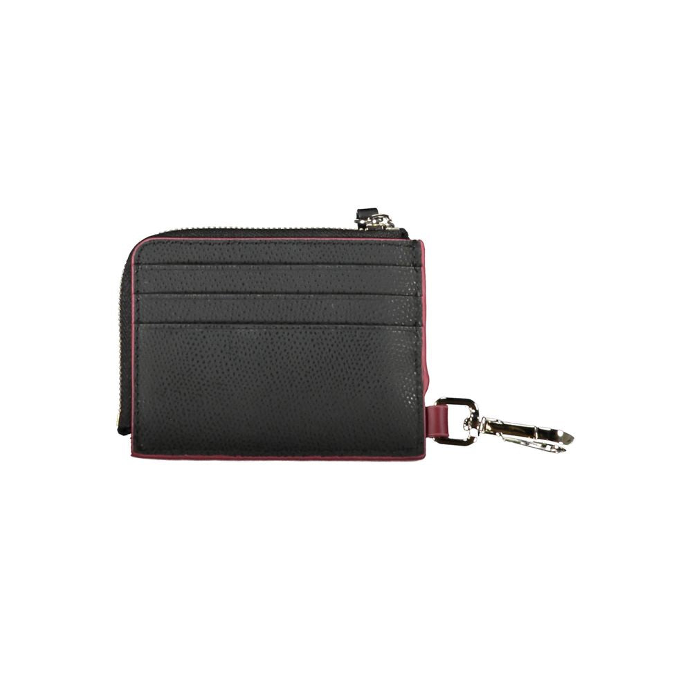 Tommy Hilfiger Herren-Geldbörse aus schwarzem Leder