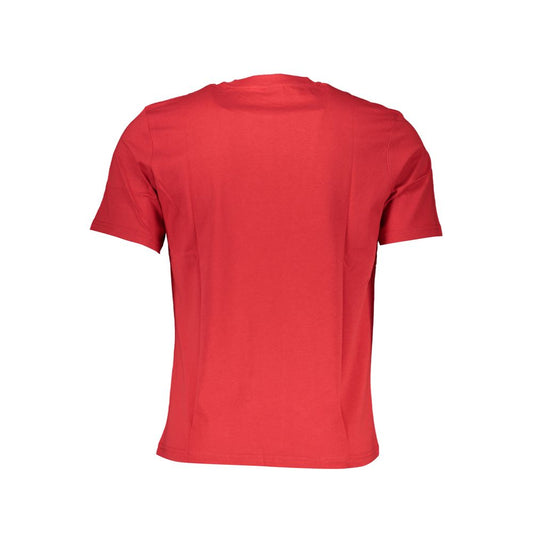 North Sails Red Cotton Men's T-Shirt