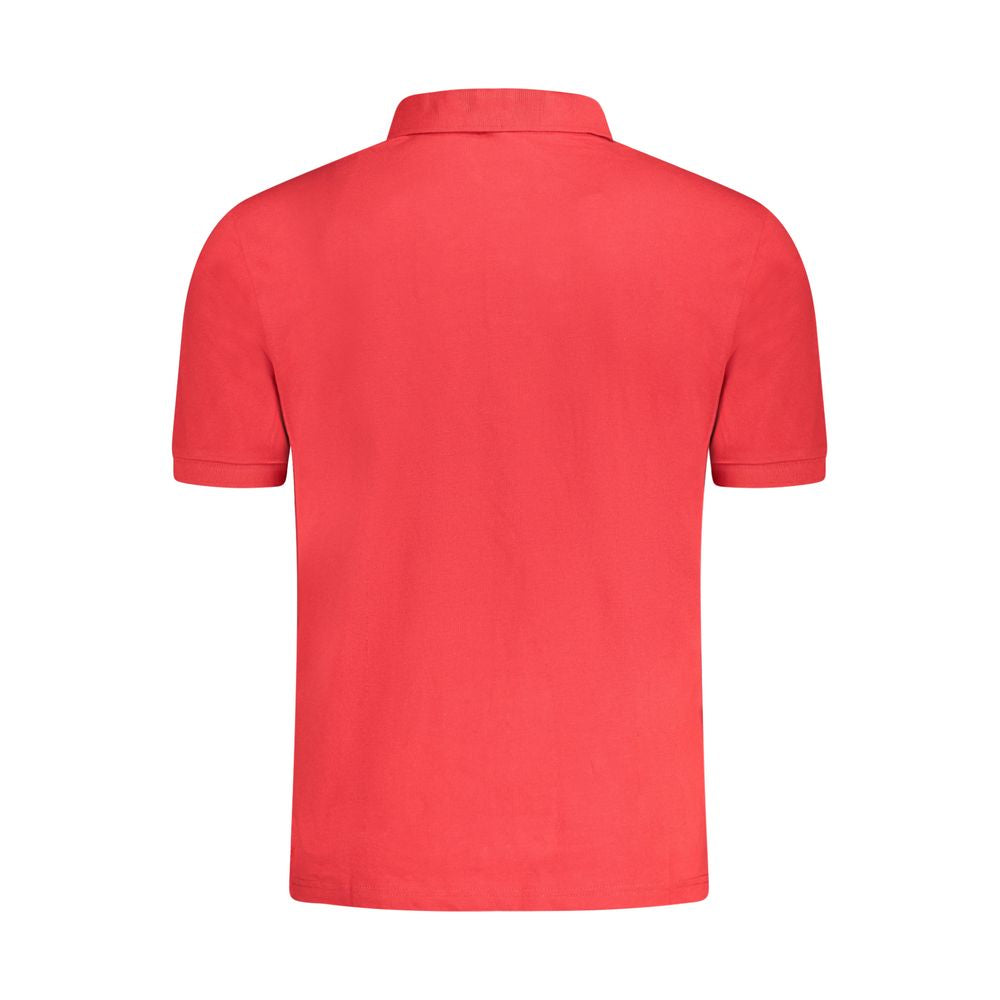 North Sails Red Cotton Men's Polo