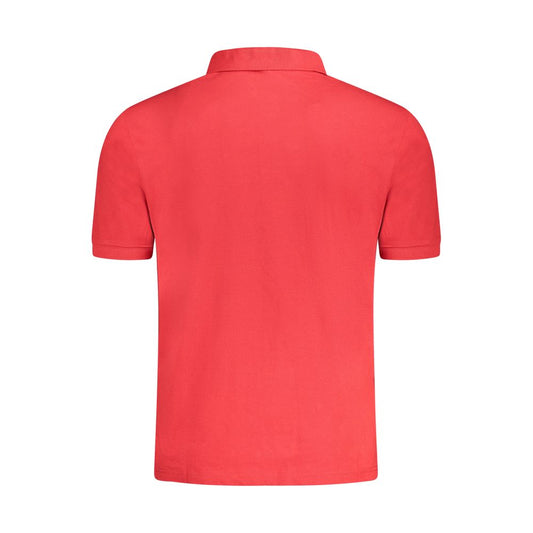 North Sails Red Cotton Men's Polo