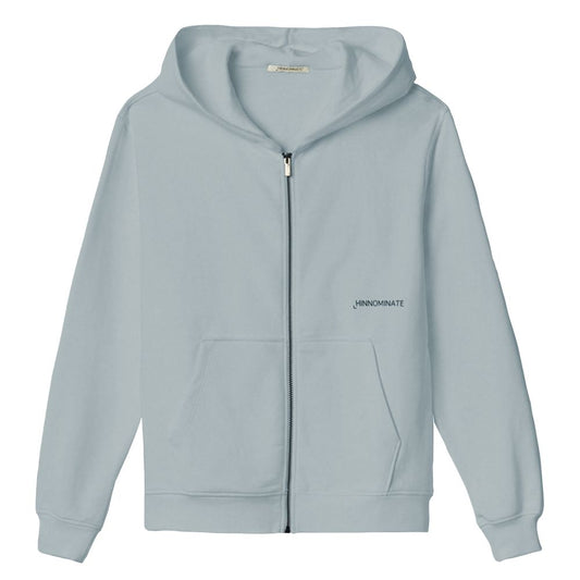 Hinnominate Light Blue Cotton Men Sweater