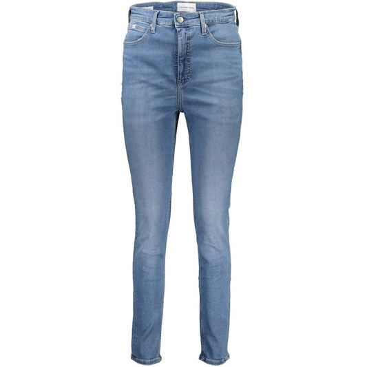 Calvin Klein Blue Cotton Jeans Denim