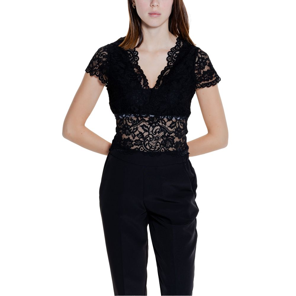 Morgan De Toi Black Polyamide Top