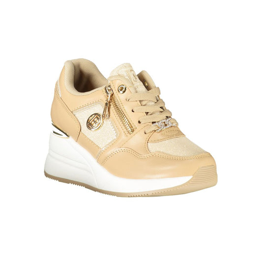 Laura Biagiotti Beige Women Sneaker