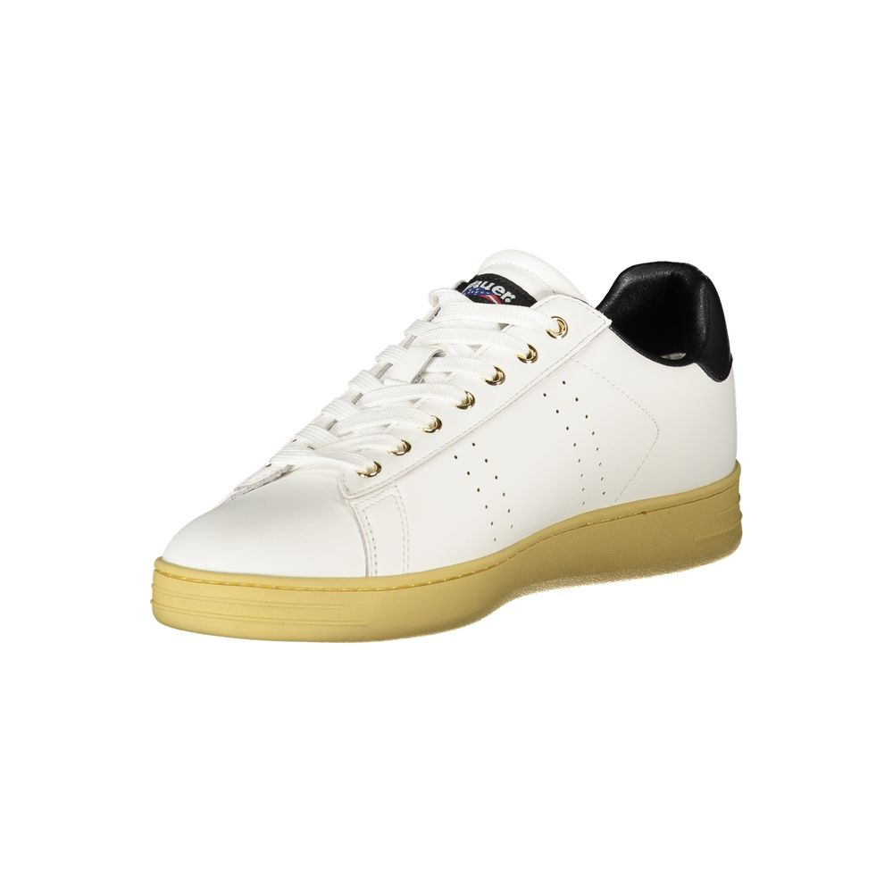Blauer White Polyurethan Herren Sneaker