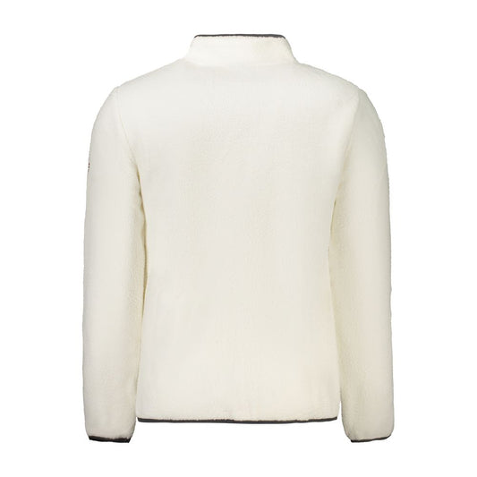 Norwegen 1963 Weißes Polyester-Herren-Sweatshirt