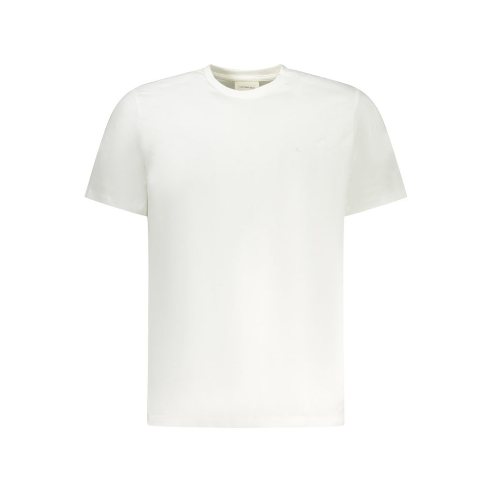 Calvin Klein White Cotton T-Shirt