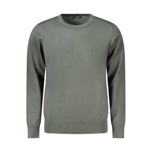 Coveri Moving Green Nylon Men Sweater