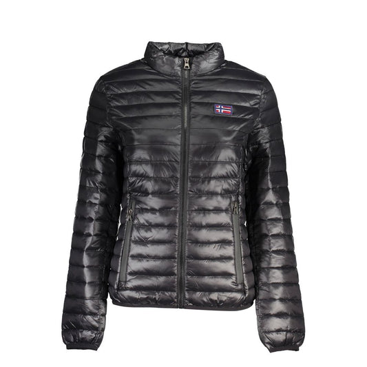 Norwegen 1963 Schwarze Polyamid Damenjacke