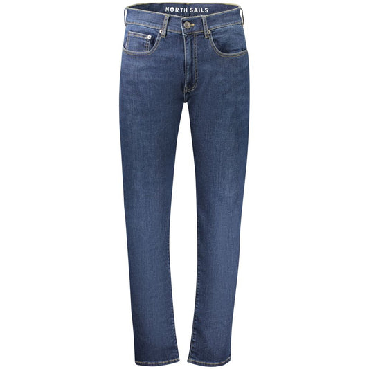 North Sails Blu Cotton Men Jeans