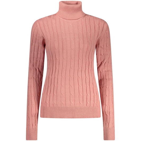 Norwegen 1963 Rosa Viskose Damenpullover
