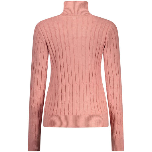 Norwegen 1963 Rosa Viskose Damenpullover